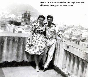 Oran - Rue Marechal des Logis Damiens - 29 Aout 1959
